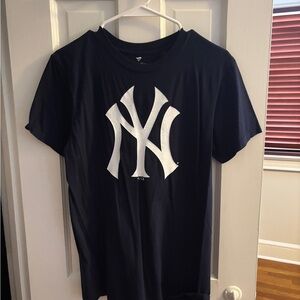 Fanatics Yankees Volpe Dark Blue Tee with White Lettering